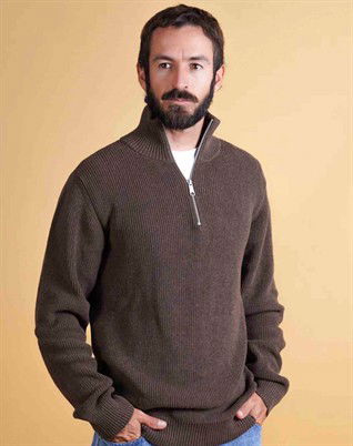 Halfzip Organic Cotton Men's Strik